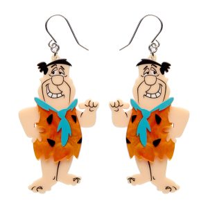 Fred Flintstone Drop Earrings 2026