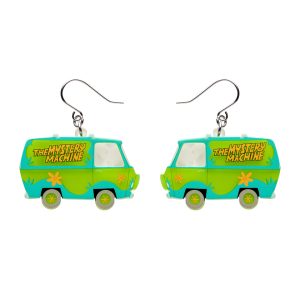 Mystery Machine drop earrings 2026