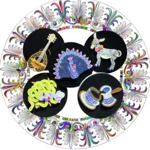 LE GWP SET - Greek Odyssey (music soothes, coffee awakens)