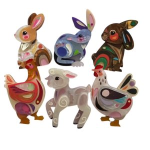 6 Piece Easter BROOCH set 2026