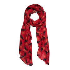 Le Chat Noir Large scarf  2020 70 x 180cm