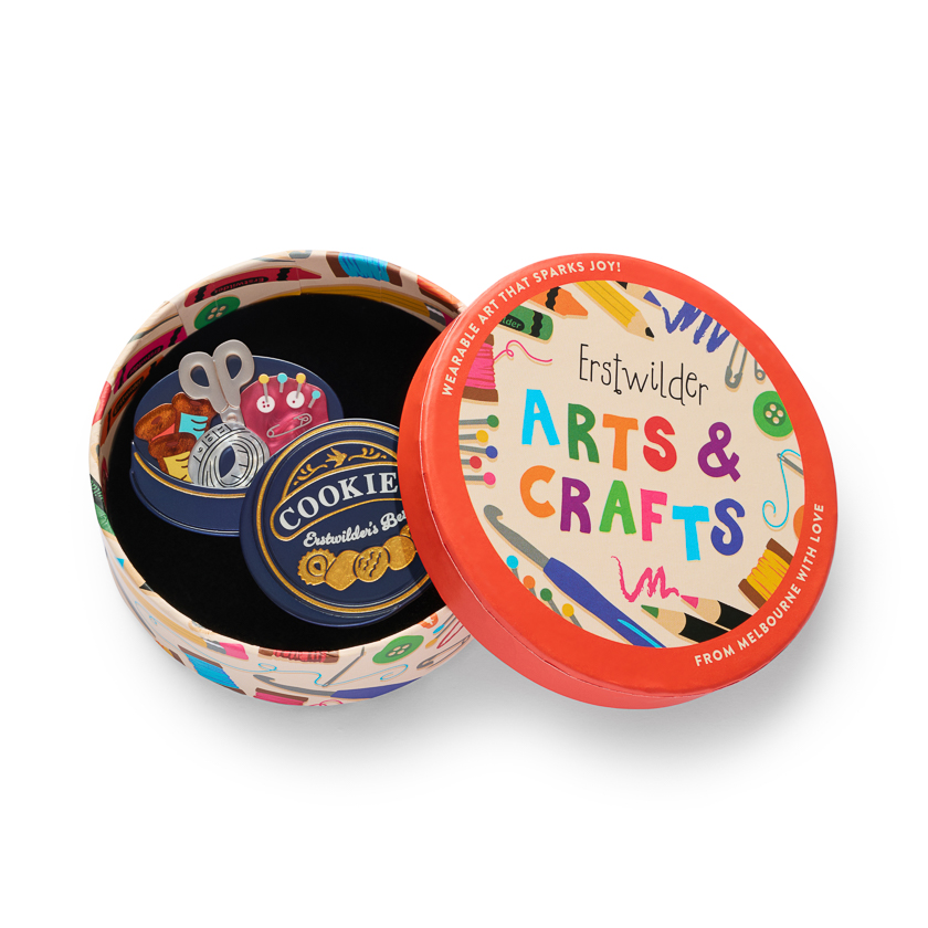 Cookie Tin Secrets Brooch - Image 3