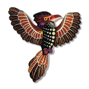 Jullen Gah brooch (kookaburra)
