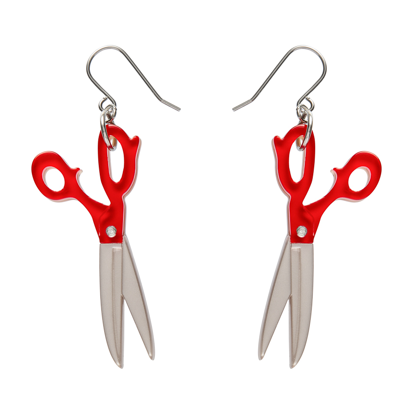The Sharp End of Style drop earrings