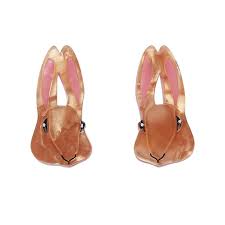 Peter Rabbit stud earrings (original) 2019