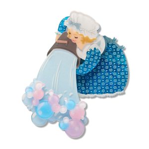 Dame Wash a lot  brooch 2026