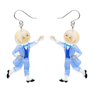 Moonface drop earrings 2026
