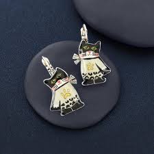 Taratata Supermiaou (super cat) leverback earrings small - Image 2