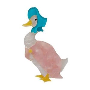 Jemima Puddle-Duck 2020 (old style clasp has tarnish)