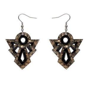 Modernist Motif Drop earrings 2019