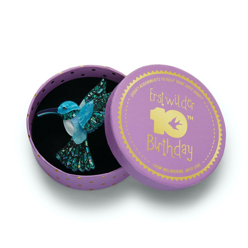 Hyacinth the Hummingbird 10th Birthday sparkle blue edition (2021) - Image 2