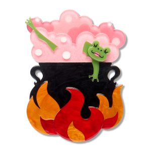 Spookin' Spa Day brooch 2026