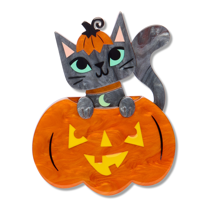 Cat O Lantern brooch 2026