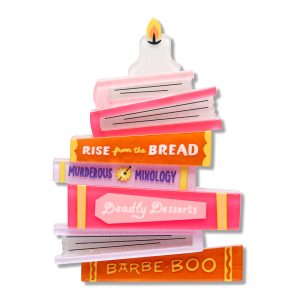 Midnight Library brooch 2026