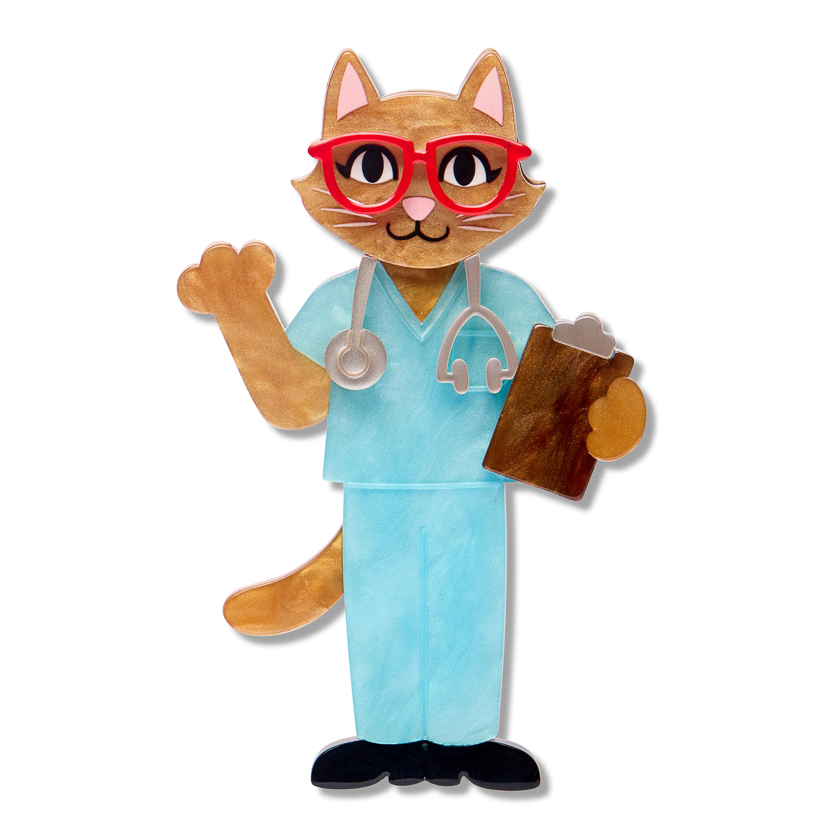 Whiskers M.D. Brooch 2026