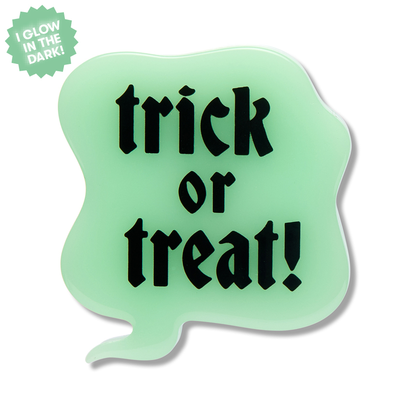 Tick or Treat - simplified brooch 2026 (no box)