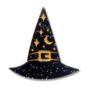 A Witchy Hat - simplified brooch 2026 (no box)