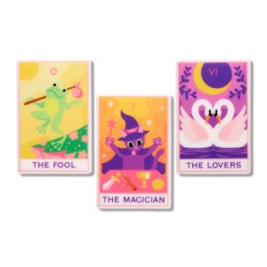 Tarot Trio - simplified brooch 2026 (no box)
