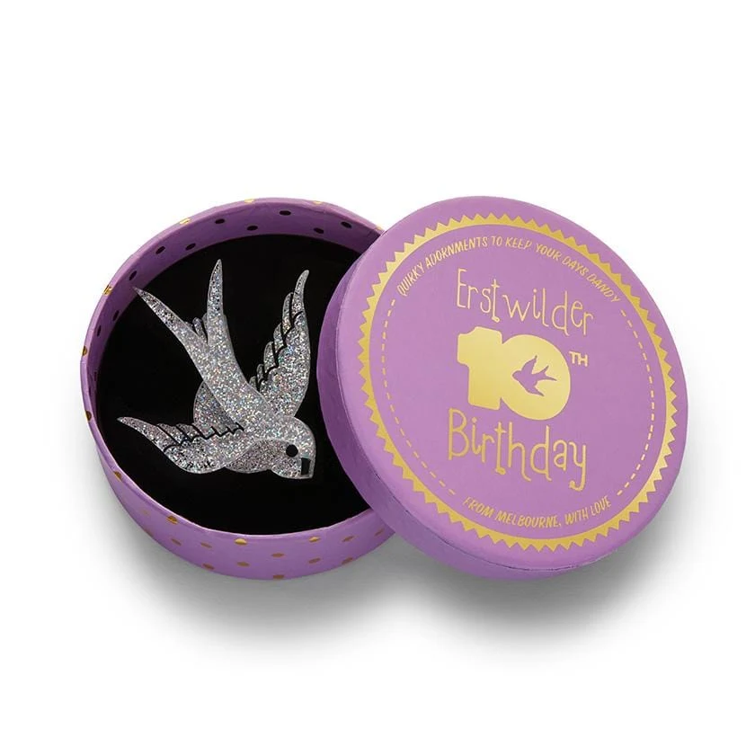 Blue Bird of Happiness 10th Birthday silver sparkle edition (2021) - Image 3