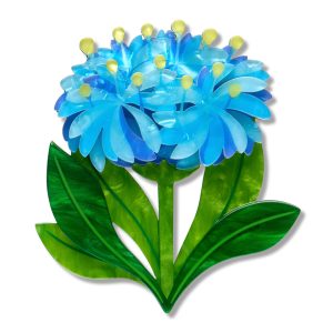 Blue Pincushion Brooch 2026