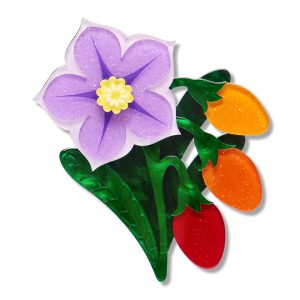 Kangaroo Apple Brooch 2026
