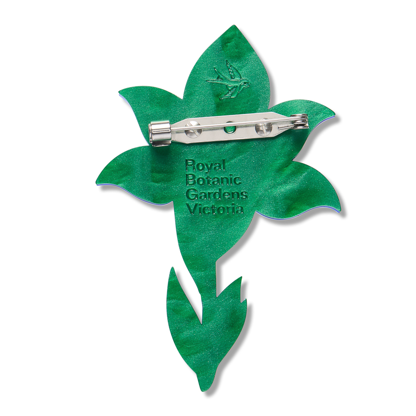 Spotted Sun Orchid Brooch 2026 - Image 2