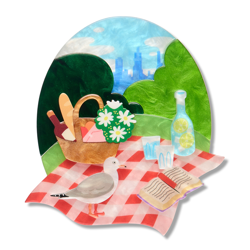 A Royal Garden Picnic Brooch 2026