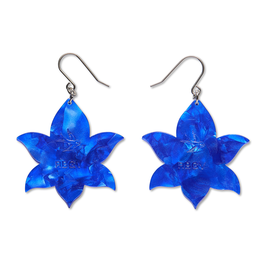Spotted Sun Orchid drop earrings 2026 - Image 2