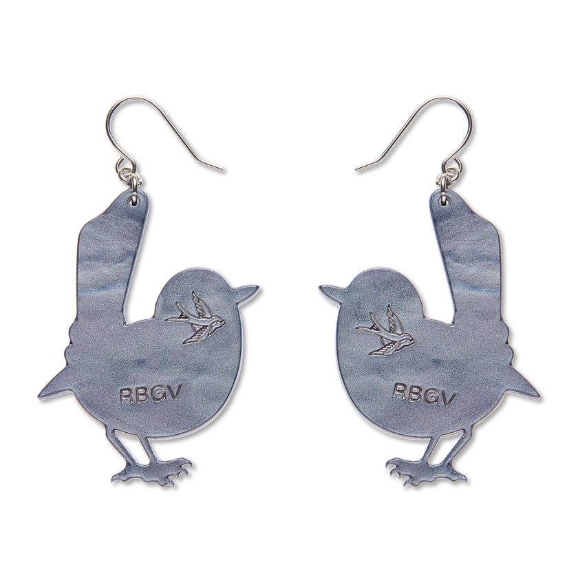 Superb Fairy Wren drop earrings 2026 - Image 2