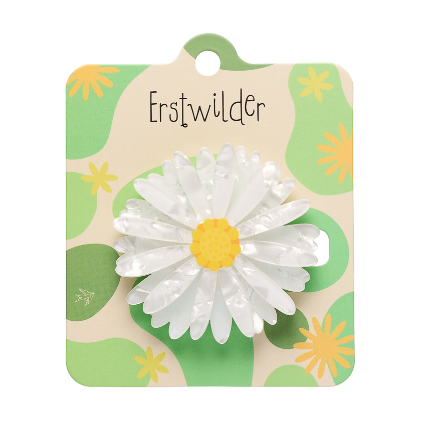 Cut-Leaf Daisy large hair clip (single) 2026 out of stock - Image 2