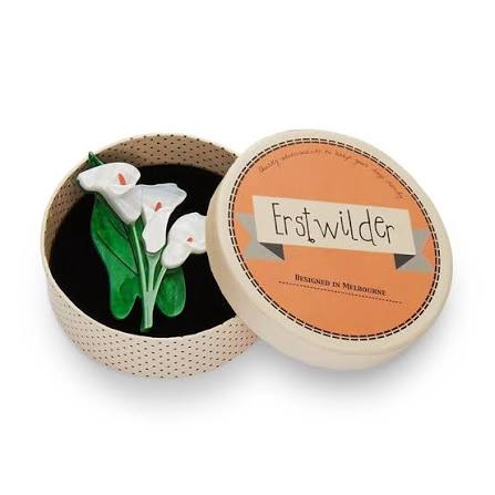 Beauty Blooms brooch 2019 (old style silver plated pin - has tarnish) - Image 2
